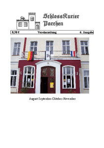 6. ausgabe der vereinszeitung
